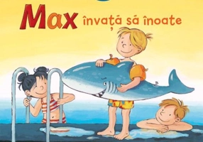 Max învață să înoate