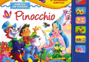 Pinocchio. Ascultă și recunoaște sunetele
