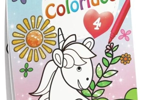 Carte de colorat Unicorni (Vol. 4)