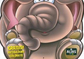 Elefantul. Carte de colorat