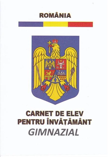Carnet de elev pentru clasele V-VIII
