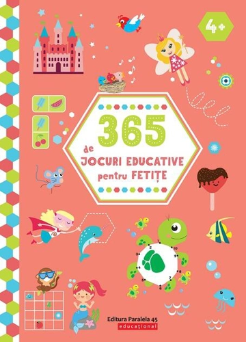 365 de jocuri educative pentru fetițe