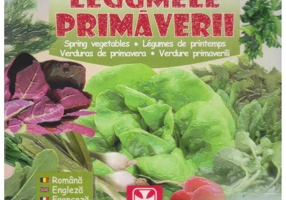 Prima carte cu Legumele Primăverii