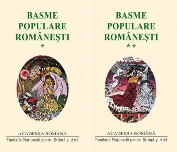 Basme populare românești, culese de Petre Ispirescu (Vol. I+II) (Ediție de lux)