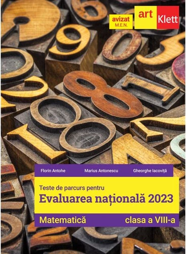 Matematică. Clasa a VIII-a. Teste de parcurs pentru evaluarea națională 2023