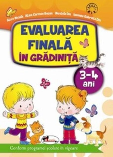 Evaluarea finală în grădiniță 3-4 ani