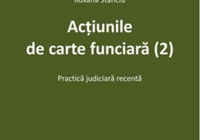 Acțiunile de carte funciară