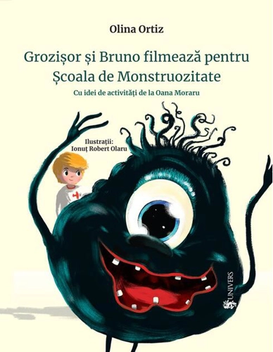 Grozișor și Bruno filmează pentru Școala de Monstruozitate