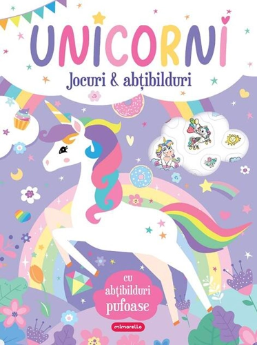 Unicorni. Jocuri și abțibilduri