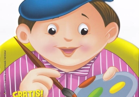 Artistul. Carte de colorat