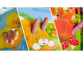 Animăluțe poznașe - Carte pentru degețele jucăușe