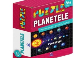 Planetele - Puzzle (104 piese, A3)