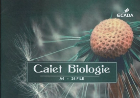 Caiet Biologie A4 ECADA, 24 file