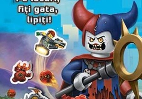Lego Nexo Knights. Pe locuri, fiți gata, lipiți!