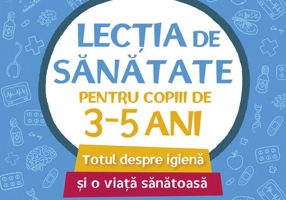 Lecția de sănătate pentru copiii de 3-5 ani (vol. 1)