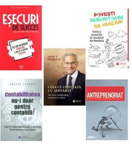 Kit Eșecuri de succes. 5 cărți la super preț pentru decizii înțelepte