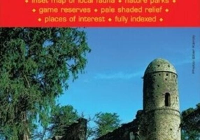 Hartă rutieră Etiopia, Eriteria, Djibouti