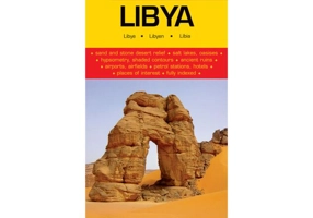 Hartă rutieră Libia