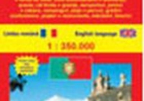 Portugalia. Hartă turistică şi rutieră