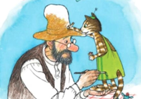 Pettson și Findus: Colorează