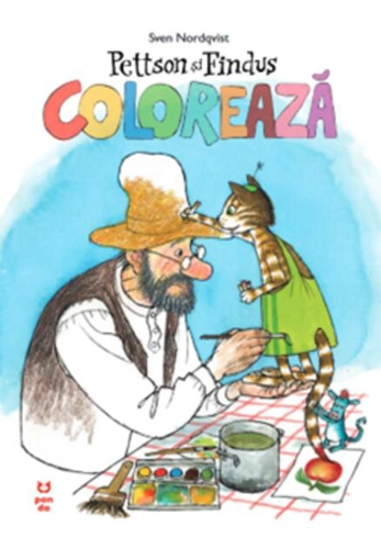 Pettson și Findus: Colorează