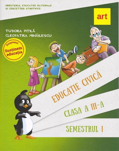 Educație civică. Manual Clasa a III-a Semestrul I (+ CD)