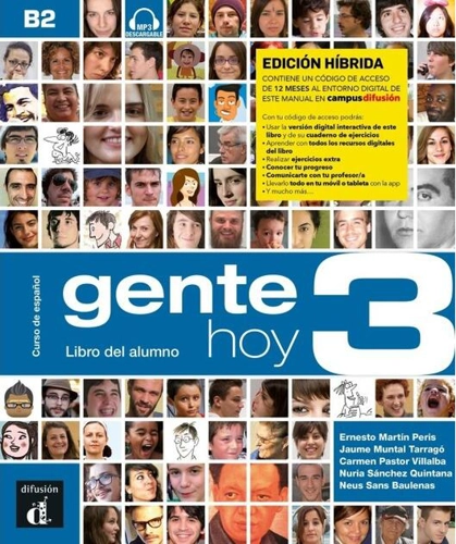 Gente Hoy 3 - Edición híbrida - Libro del alumno (B2) + MP3 descargable
