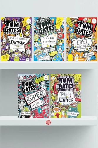 Pachet Seria Tom Gates (incomplet)