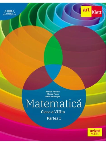 Matematică. Clasa a VIII-a. Semestrul 1 - Traseul albastru. Clubul Matematicienilor