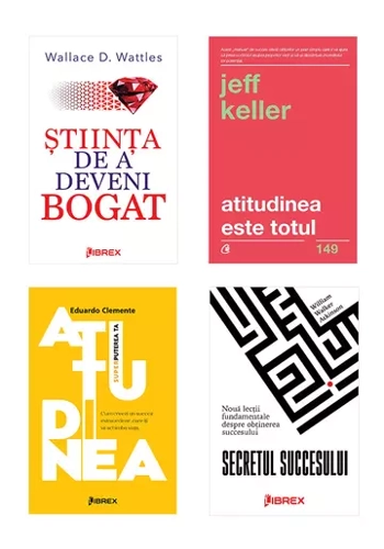 Pachet Atitudinea. Set 4 carti