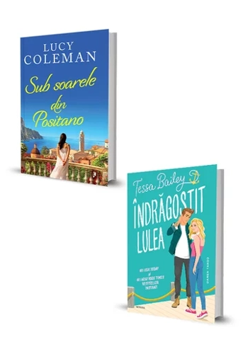 Pachet Sub soarele din Positano + Indragostit lulea. Set 2 carti
