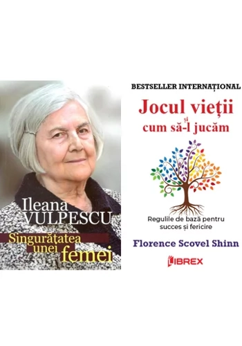 Pachet Singuratatea unei femei + Jocul vietii si cum sa-l joci. Set 2 carti