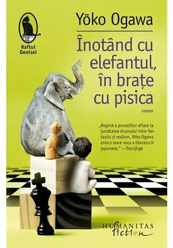 Inotand cu elefantul, in brate cu pisica