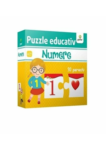 Numere. Puzzle educativ