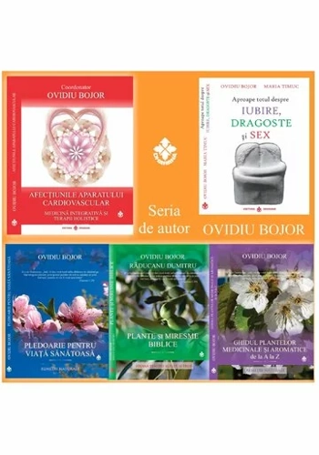 Pachet de autor Ovidiu Bojor. Set 5 carti