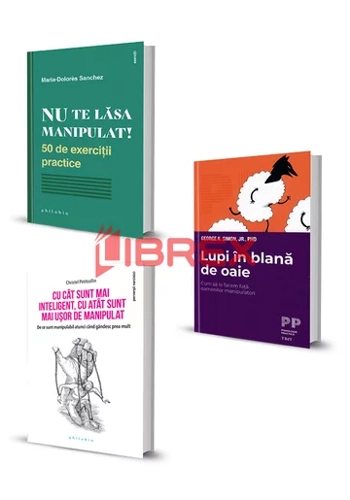 Pachet Scapa de manipulatori. Set 3 carti