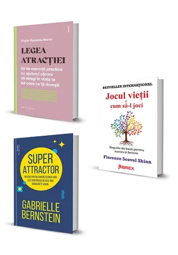 Pachet Legea Atractiei. Set 3 carti