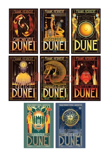 Pachet Seria DUNE - Set 8 Carti