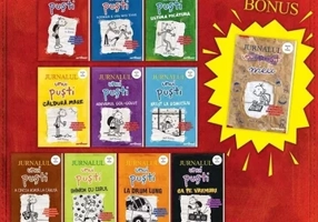 Pachet Jurnalul unui Pusti (volumele 1- 10) + Jurnalul meu