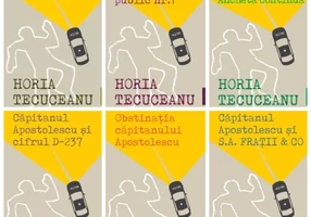 Pachet Horia Tecuceanu. Set 6 carti Capitanul Apostolescu