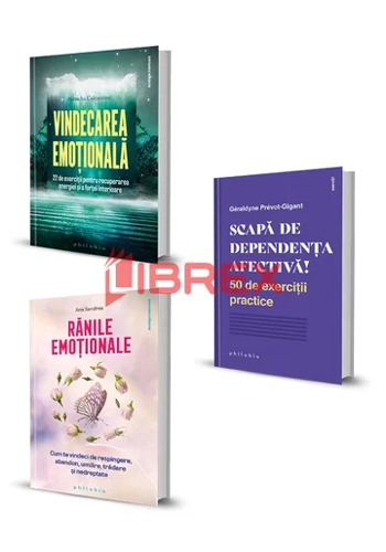 Pachet Vindecare emotionala. Set 3 carti