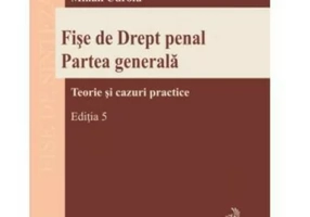 Fise de Drept penal. Partea generala