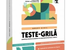 Teste-grila, minispețe pentru examenele de admitere in profesiile juridice. Drept civil - 2024