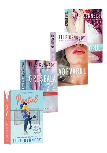 Pachet Seria Off-Campus. Set 4 volume