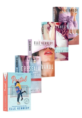 Seria completa Off-Campus. Set 5 volume