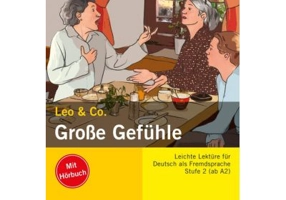 Große Gefühle, Buch mit Audio-CD. Leichte Lektüren für Deutsch als Fremdsprache - Elke Burger, Theo Scherling