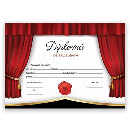 Diploma de excelenta (DZC02)