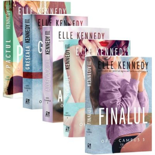 Pachet 5 volume Seria Off-Campus