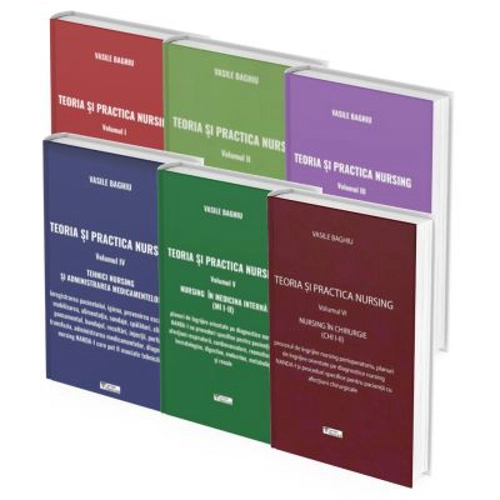Seria 6 Volume, autor Vasile Baghiu. Teoria si practica de nursing: Diagnosticele nursing NANDA-I