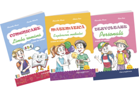 Set nr. 3 clasa pregatitoare, 3 caiete de lucru. Comunicare, Matematica, Dezvoltare personala